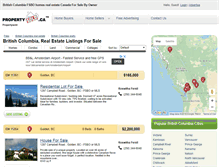 Tablet Screenshot of bc.propertysold.ca