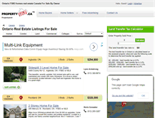 Tablet Screenshot of ontario.propertysold.ca